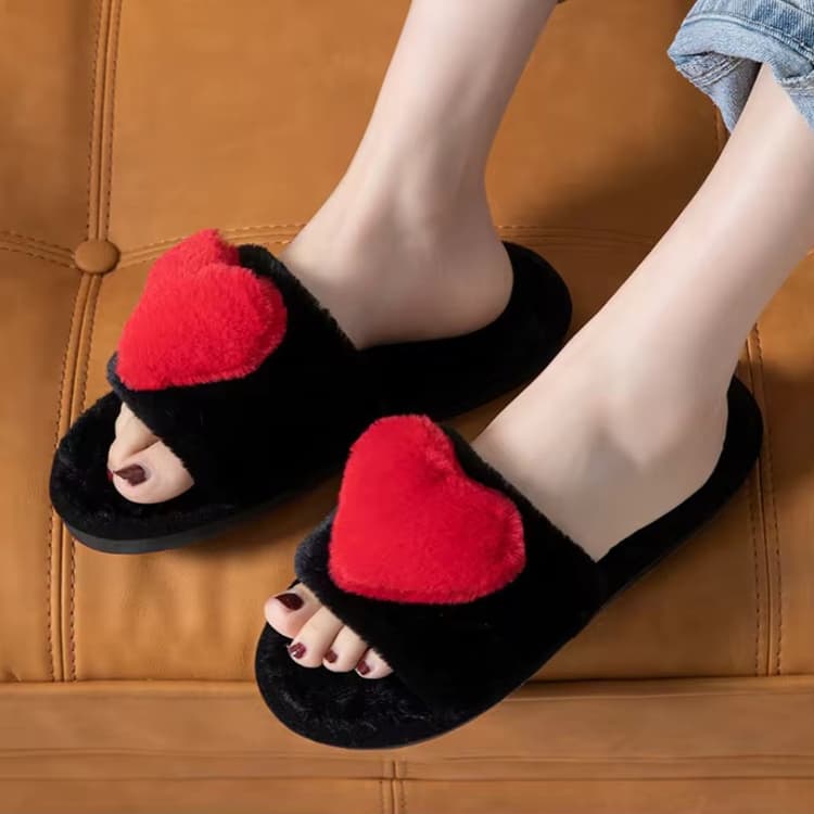 سلبر اسود قلب احمر كبير