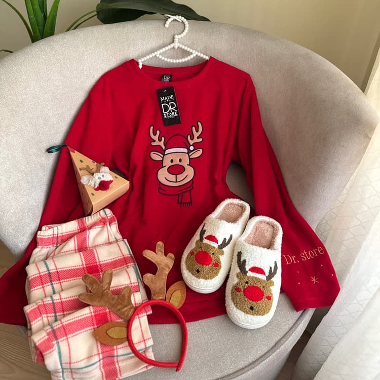 بيجامة غزاله كاروهات